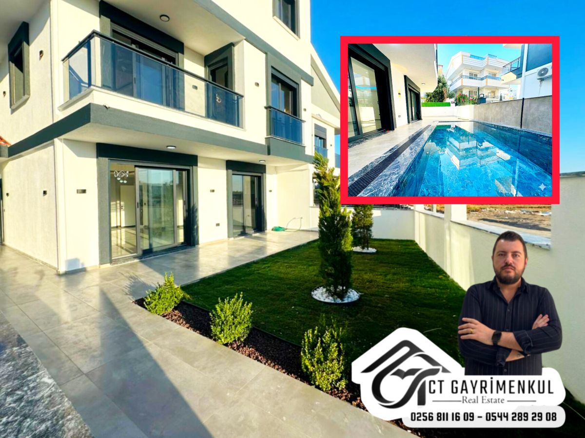 DİDİM'DE SATILIK 4+1 MÜSTAKİL GİRİŞLİ HAVUZLU ULTRA LÜX VİLLA
