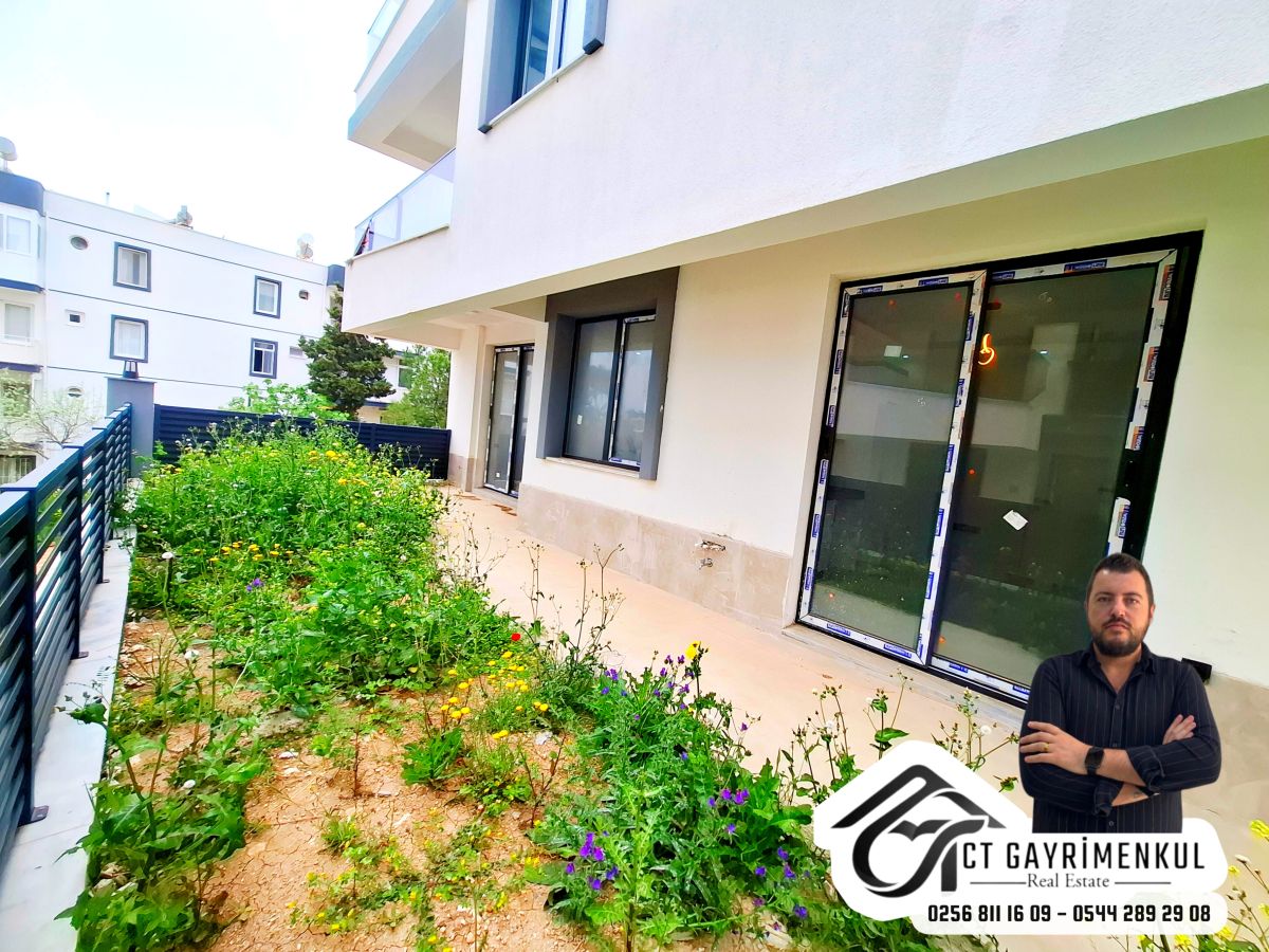 DİDİM'DE SATILIK 1+1 GİRİŞ KAT MÜSTAKİL BAHÇELİ SIFIR DAİRE