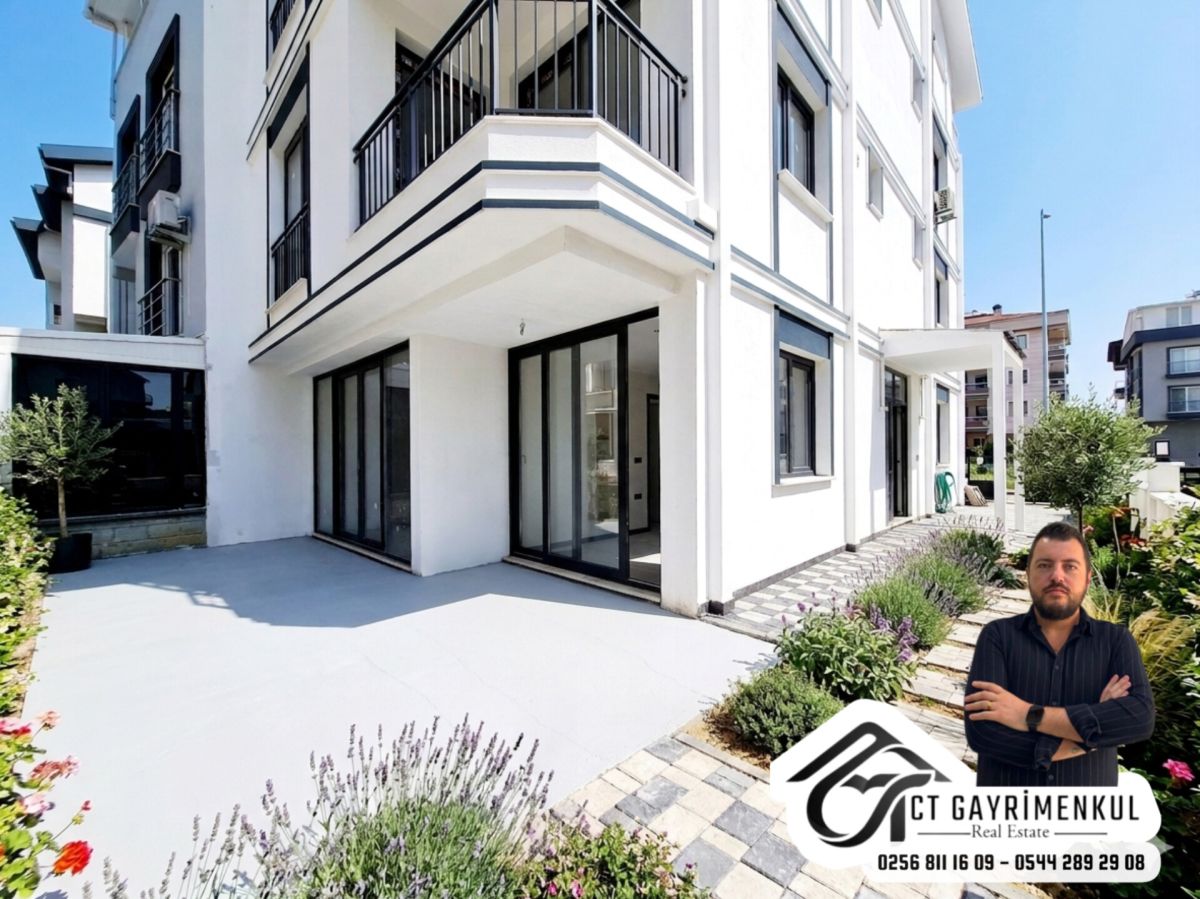 DİDİM'DE SATILIK 1+1 YÜKSEK GİRİŞ SIFIR DAİRE DENİZE YAKIN KONUMDA BAHÇELİ !