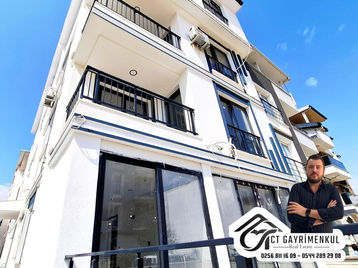 DİDİM'DE SATILIK 1+1 ORTA KAT ASANSÖRLÜ SIFIR ÖN CEPHE DAİRE