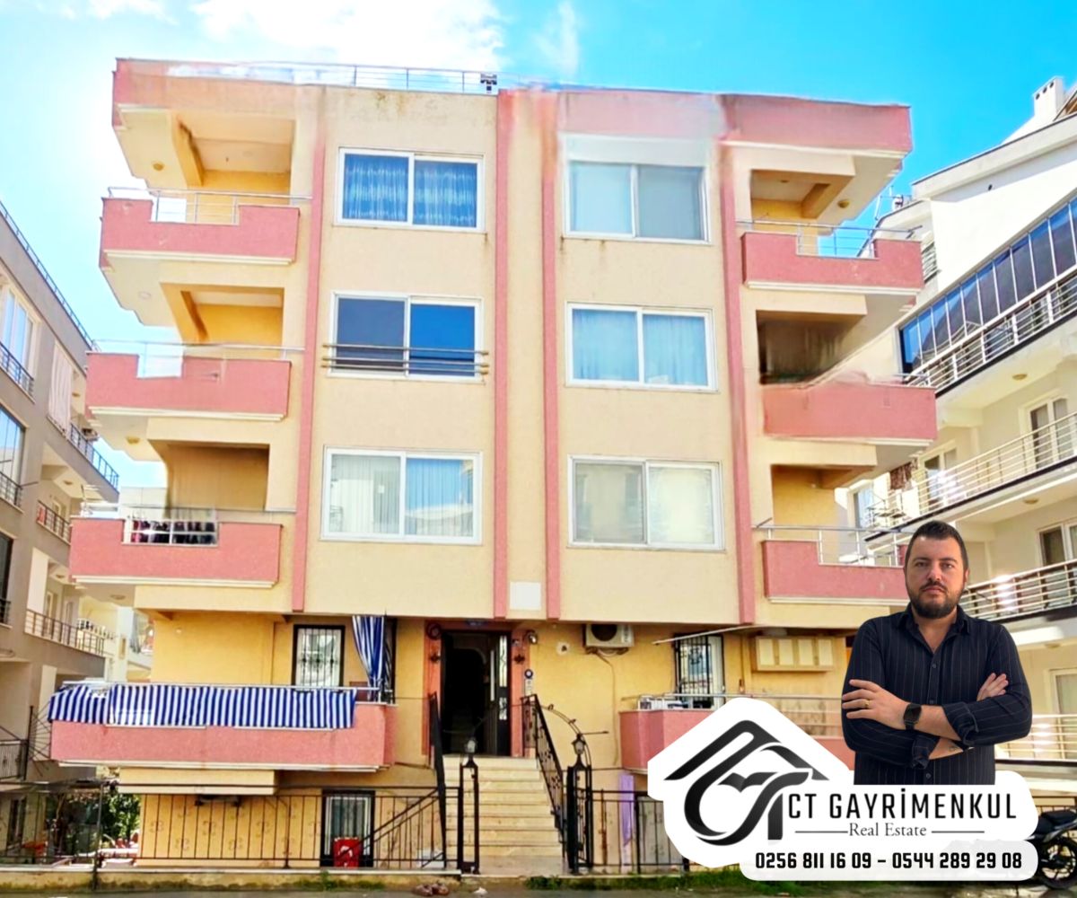 DİDİM'DE SATILIK 3+1 ORTA KAT AYRI MUTFAK FULL YAPILI DAİRE