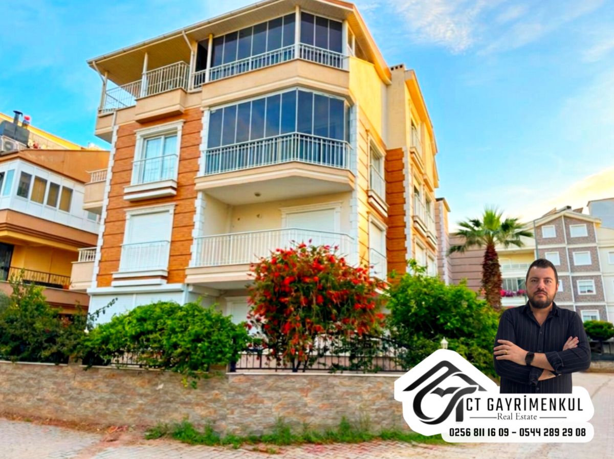 DİDİM'DE SATILIK 1+1  ORTA KAT ÇARŞI MERKEZDE EŞYALI DAİRE