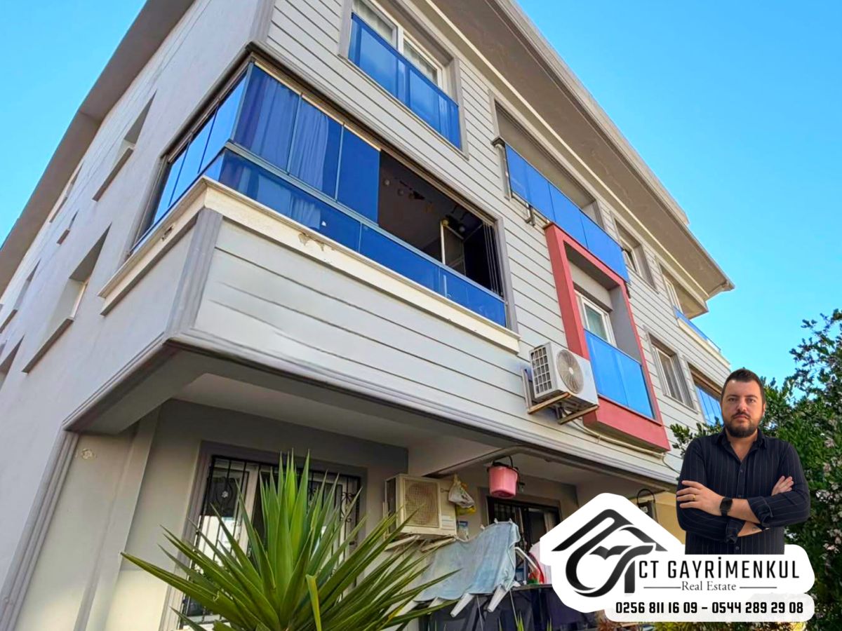 DİDİM'DE SATILIK 2+1 ORTA KAT ASANSÖRLÜ  ÖN CEPHE DAİRE