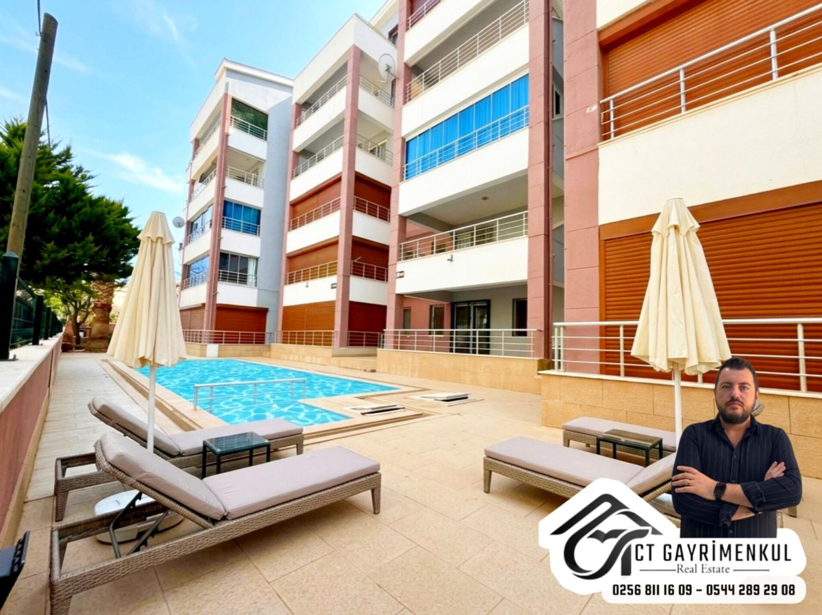 DİDİM'DE SATILIK 3+1  DUBLEX HAVUZLU SİTEDE EŞYALI ASANSÖRLÜ DAİRE