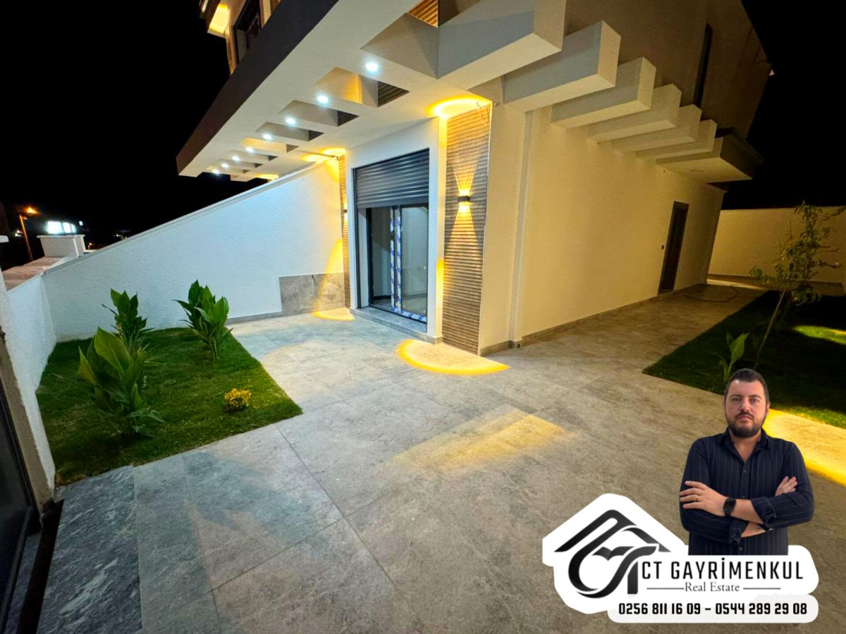 DİDİM'DE SATILIK 2+1  AYRI MUTFAK MÜSTAKİL GİRİŞLİ BAHÇELİ SIFIR FIRSAT VİLLA