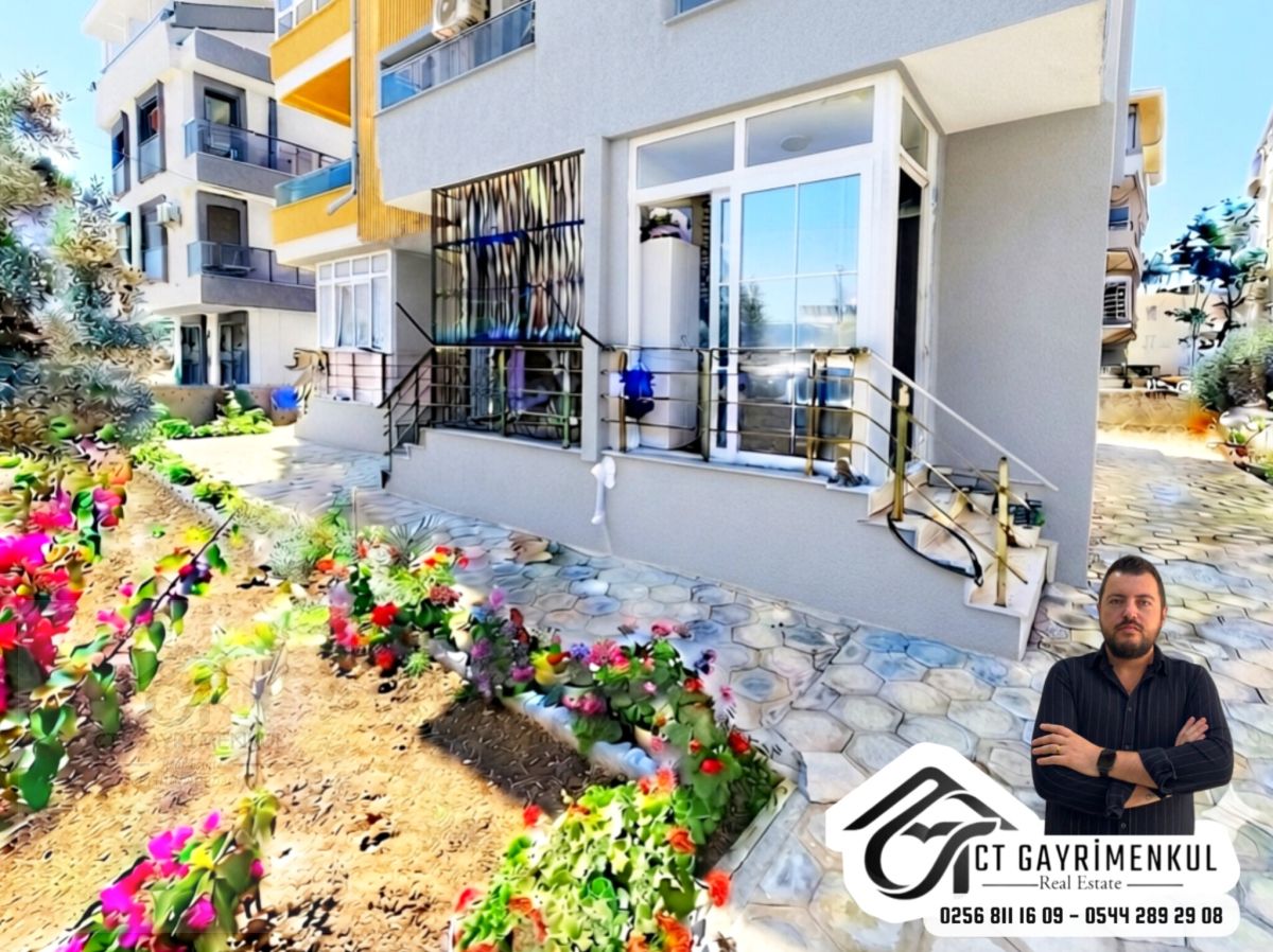 DİDİM'DE SATILIK 1+1 YÜKSEK GİRİŞ ÖN CEPHE BAHÇELİ FIRSAT DAİRE