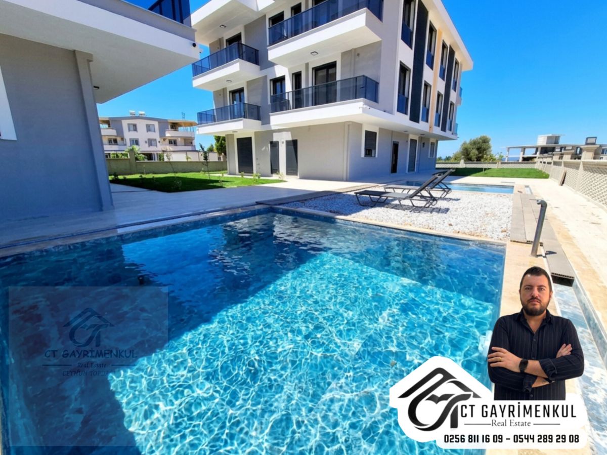 DİDİM'DE SATILIK 1+1 ORTA KAT HAVUZLU SİTEDE ASANSÖRLÜ SIFIR DAİRE