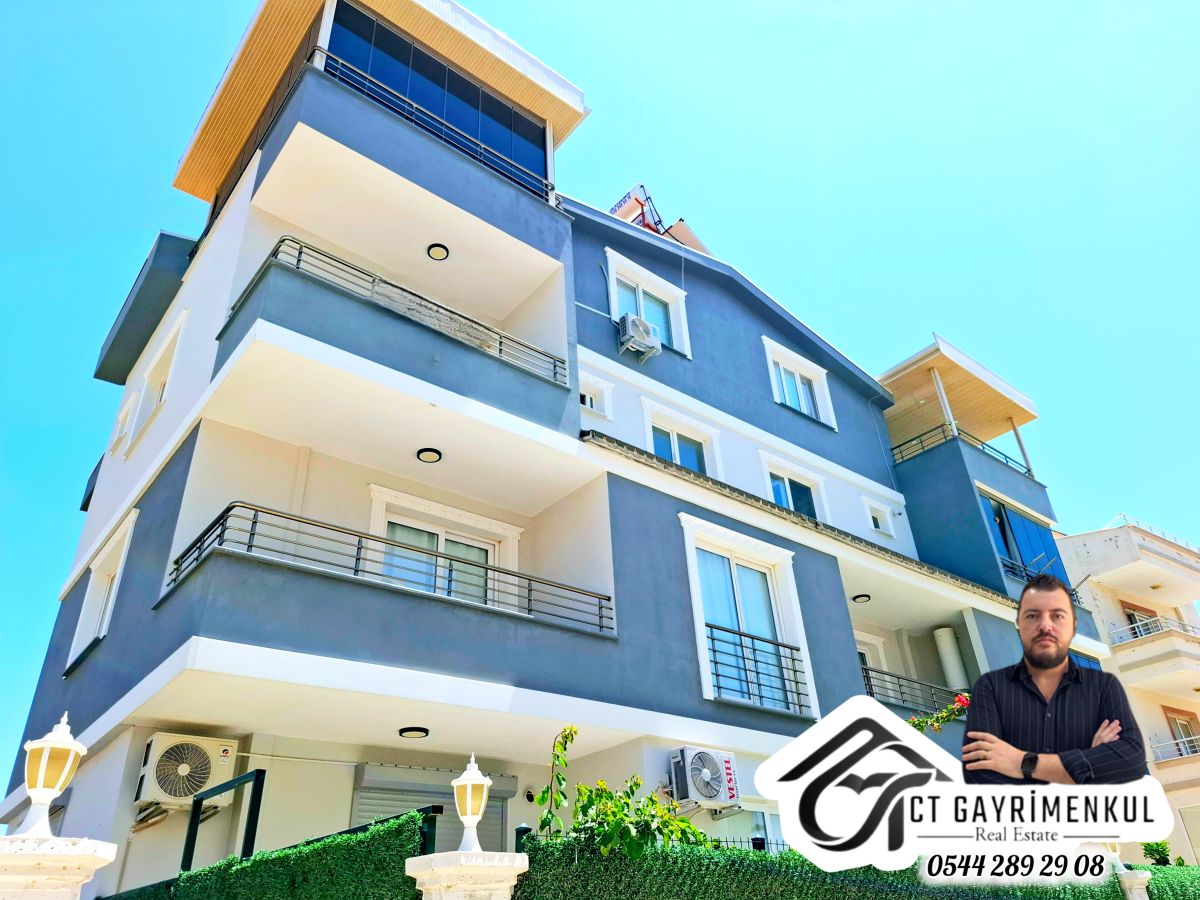 DİDİM HİSAR MAH. 1+1 ORTA KAT ASANSÖRLÜ ÖN CEPHE SATILIK DAİRE