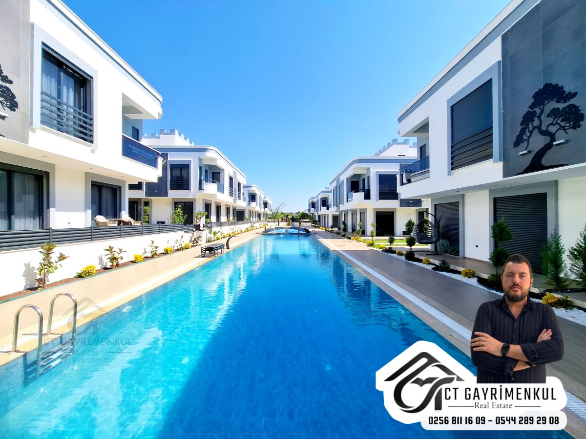DİDİM'DE SATILIK 3+1 MÜSTAKİL GİRİŞLİ HAVUZLU BAHÇELİ TRİPLEX VİLLA