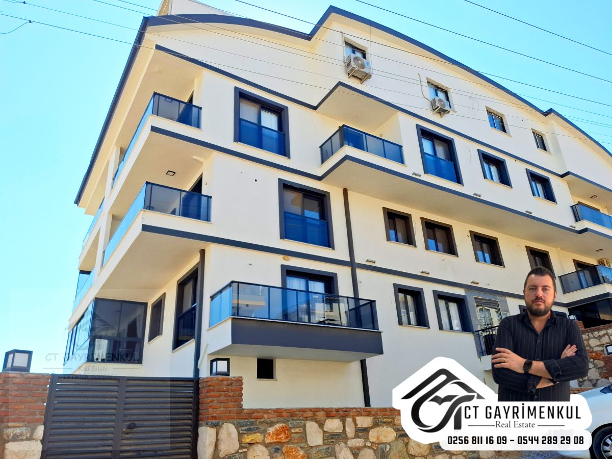 DİDİM'DE SATILIK 2+1 AYRI MUTFAK DENİZ MANZARALI TERAS BALKONLU ÖN CEPHE DAİRE !