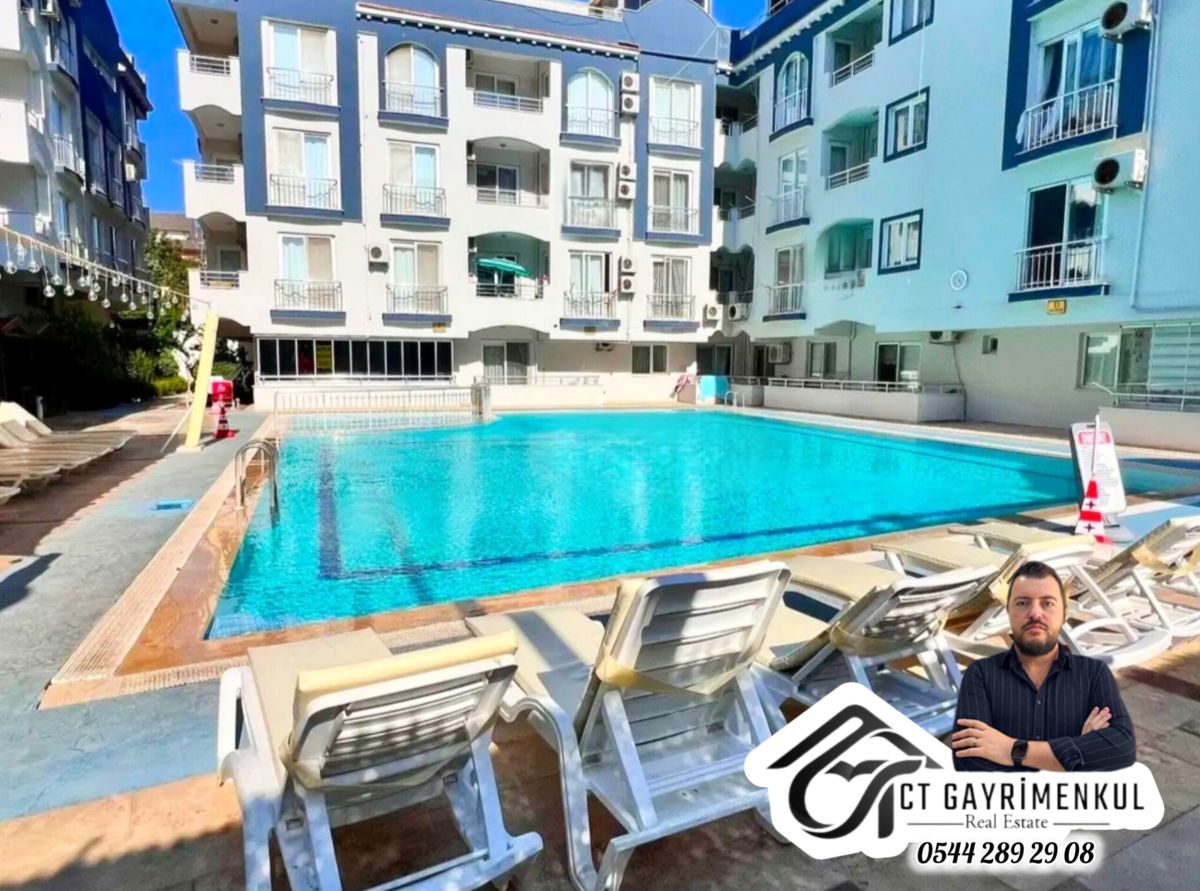 DİDİM 'DE SATILIK  2+1 ORTA KAT SİTE İÇERİSİNDE HAVUZLU  DAİRE