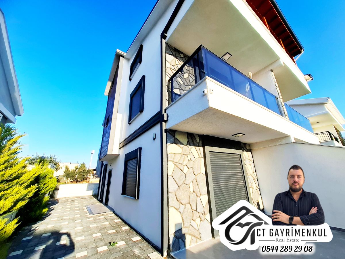 DİDİM'DE SATILIK  4+1  AYRI MUTFAK BAHÇELİ OTOPARKLI  SIFIR VİLLA