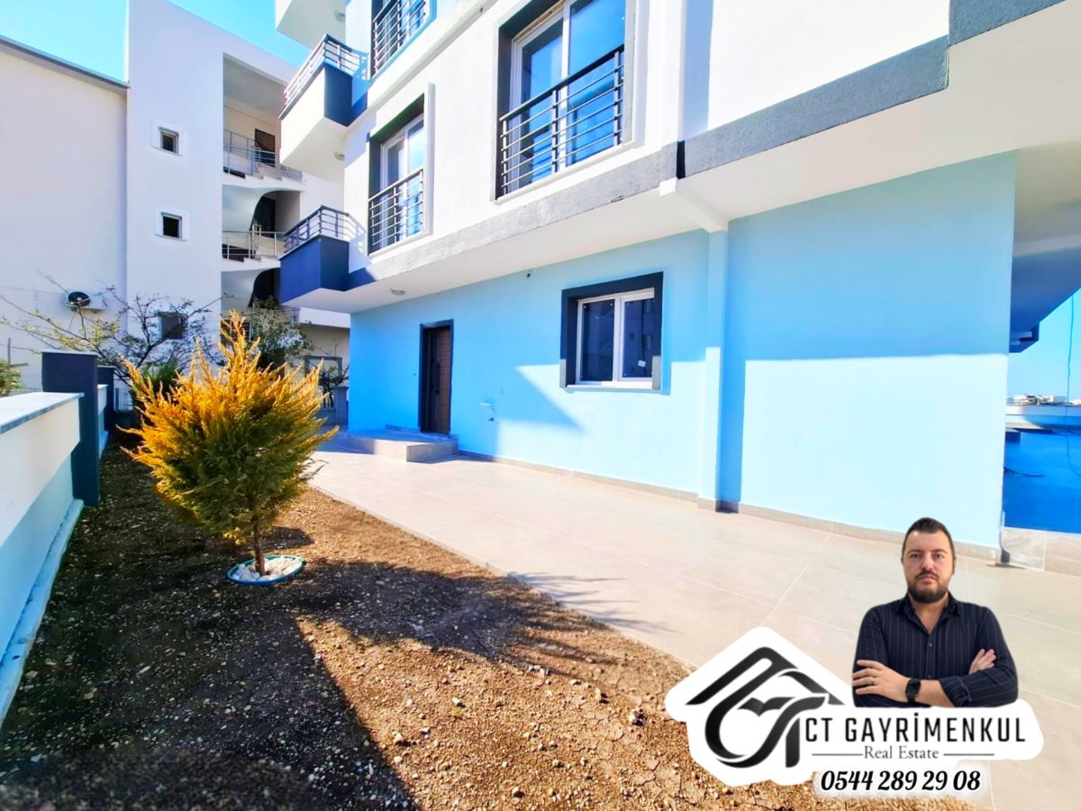 DİDİM'DE SATILIK 1+1 HAVUZLU SİTEDE GİRİŞ KAT BAHÇELİ  SIFIR DAİRE