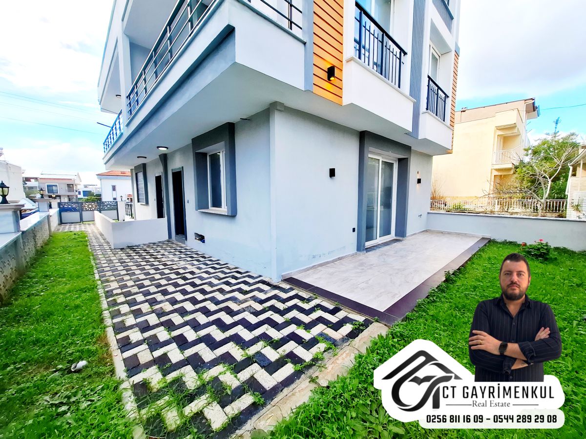 DİDİM'DE SATILIK 3+1 DENİZE YAKIN BAHÇELİ MÜSTAKİL GİRİŞLİ TERASLI VİLLA