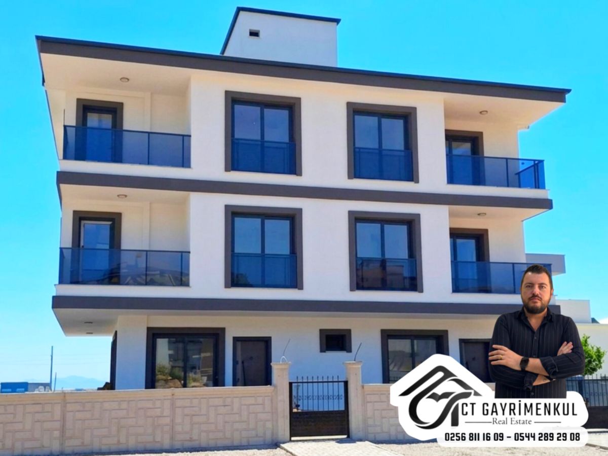 DİDİM'DE SATILIK 1+1 MÜSTAKİL GİRİŞLİ BAHÇELİ MERKEZE YAKIN SIFIR DAİRE