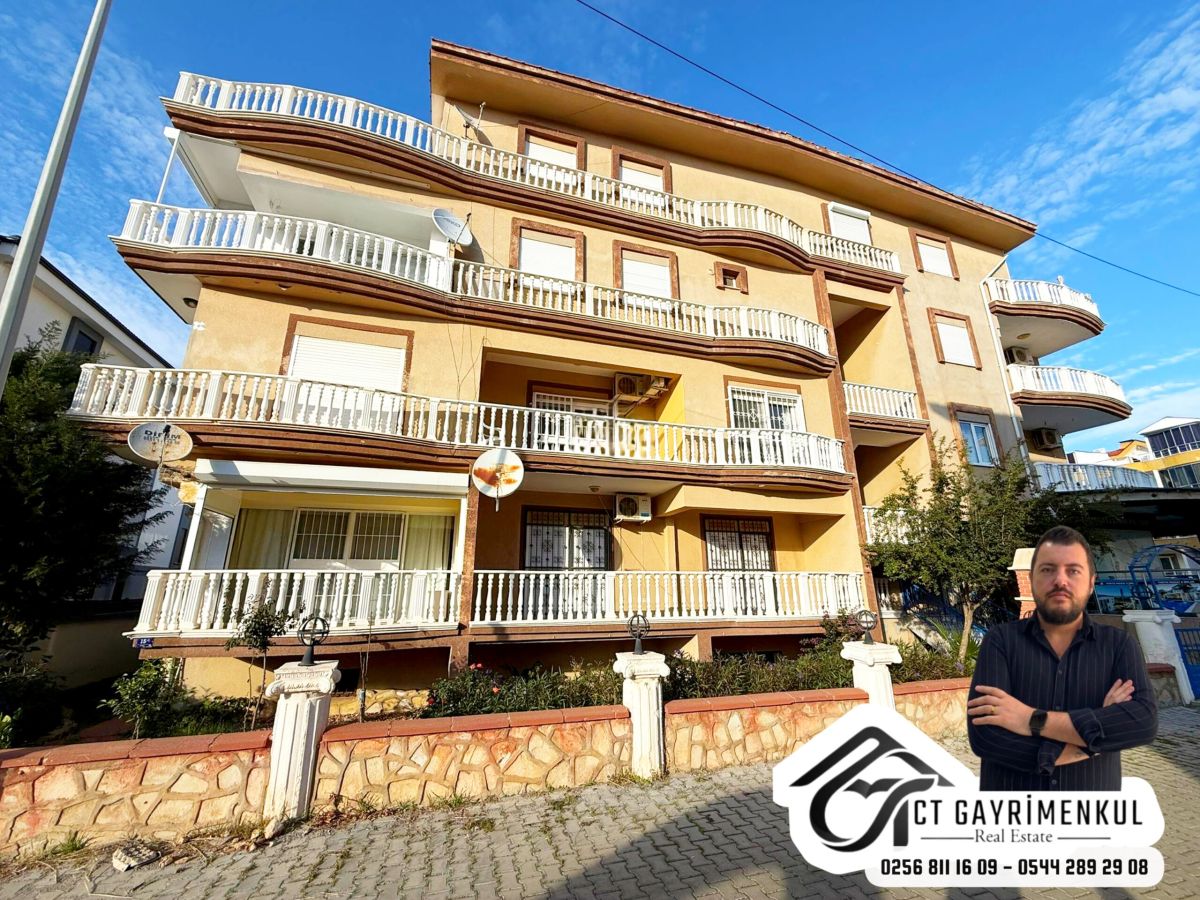 DİDİM'DE SATILIK 2+1 ORTA KAT DENİZE YAKIN KONUMDA EŞYALI DAİRE