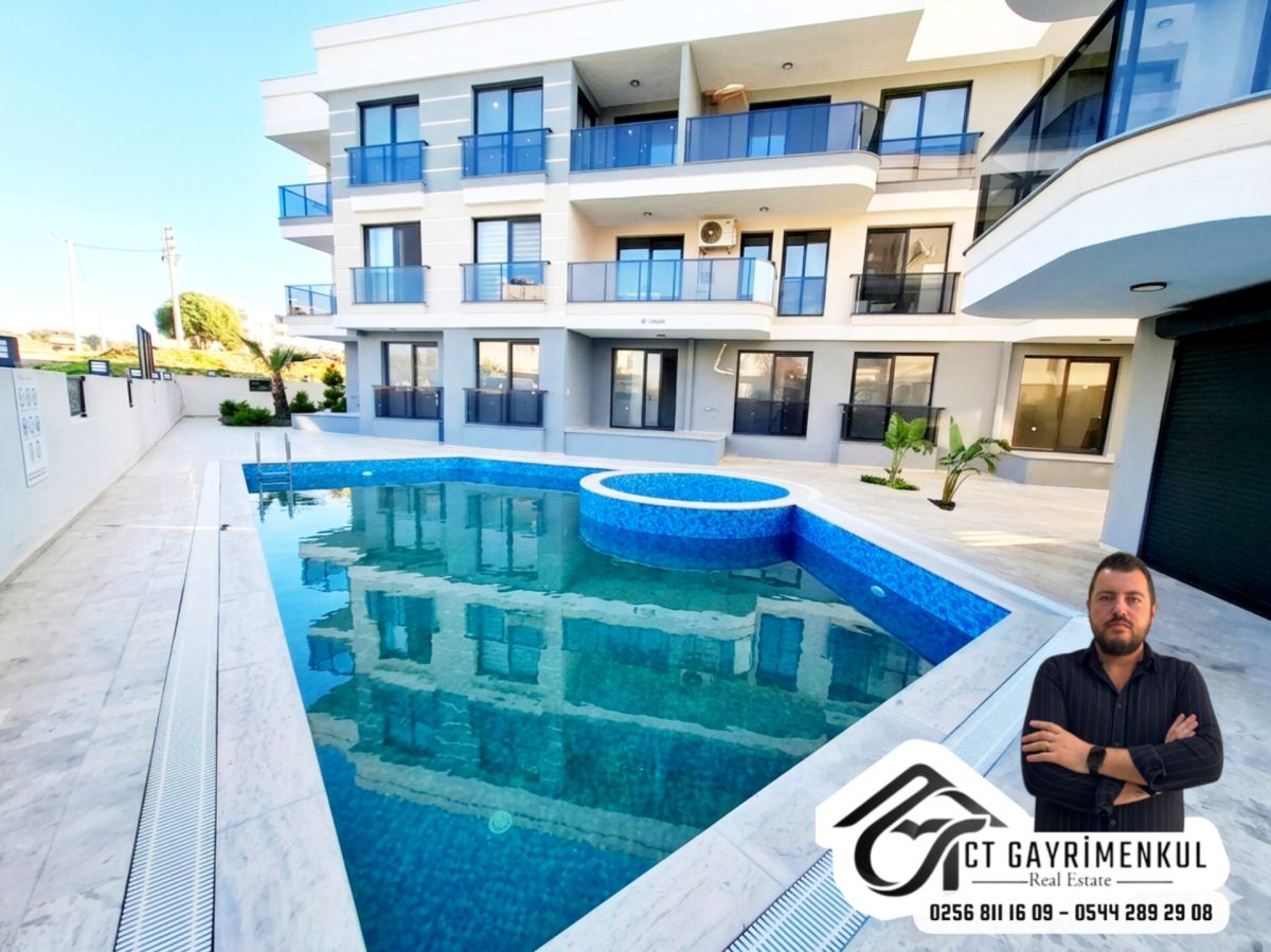 DİDİM'DE SATILIK  3+1 ORTA KAT HAVUZLU SİTEDE SIFIR ASANSÖRLÜ DAİRE